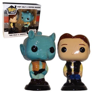 * Funko Pop! Home Salt & Pepper Shakers Han Solo & Greedo – Smuggler's Bounty Exclusive