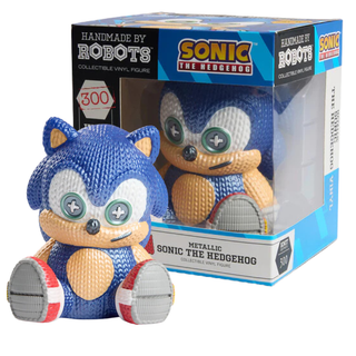 Handmade By Robots Vinyl - Sonic The Hedgehog (Metallic) 300 - Collector Edition