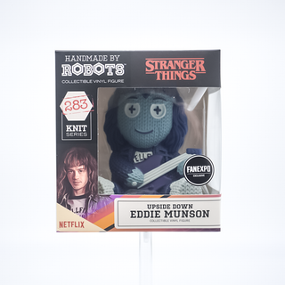 * Handmade By Robots Vinyl – Eddie Munson Upside Down, Stranger Things 283 – Fan Expo Exclusive