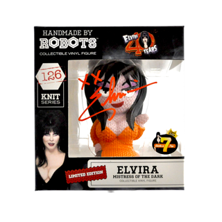 * Handmade By Robots Vinyl – Elvira Orange Dress Signed Chase – 7BAP Exclusive