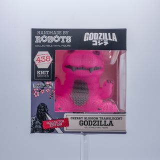 * Handmade By Robots Vinyl – Godzilla Cherry Blossom Translucent 438 – Collector Edition