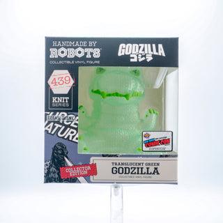 * Handmade By Robots Vinyl – Godzilla Green – First to Market 7BAP Exclusive /180 pieces