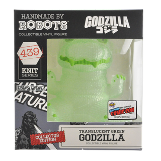 * Handmade By Robots Vinyl – Godzilla (Green) – First to Market 7BAP Exclusive /180 pieces