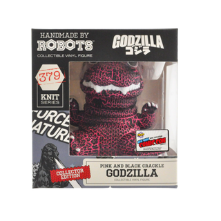 * Handmade By Robots Vinyl – Godzilla (Pink Crackle) – First to Market 7BAP Exclusive /180 pieces