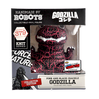 * Handmade By Robots Vinyl – Godzilla (Pink Crackle) – First to Market 7BAP Exclusive NYCC 2025 /180 pieces