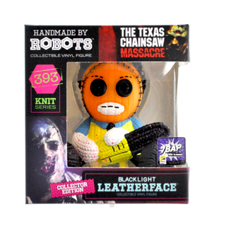 * Handmade By Robots – Leatherface (Blacklight) – First to Market 7BAP Exclusive SDCC 2025 /240 pieces