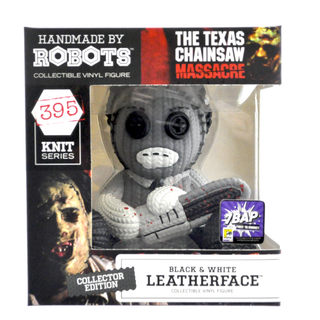 * Handmade By Robots – Leatherface (Black & White, Bloody) – First to Market 7BAP Exclusive SDCC 2025