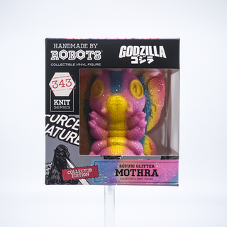 * Handmade By Robots – Mothra Sofubi Glitter, Godzilla 343