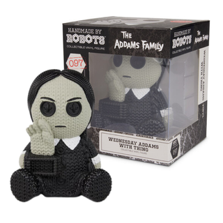 Handmade By Robots Vinyl - Wednesday w/ Thing (The Addams Family) 097