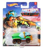 Hot Wheels Character Cars Man-At-Arms (Masters of the Universe) [Box Condition: 6.5/10]