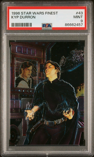1996 STAR WARS FINEST KYP DURRON  #43 - PSA 9