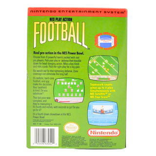 NES Cart in Box - NES Play Action Football (No Manual)