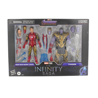 * Hasbro Marvel Legends Series Infinity Saga – Iron Man Mark LXXXV and Thanos