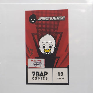 * Artist Proof Jasonverse Jason Signed Terrifier Enamel Pin – 7BAP Exclusive /3 pieces