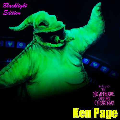 Signature Series Ken Page Signed Pop - Oogie Boogie Blacklight Edition (The Nightmare Before Christmas)