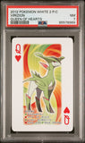 2012 POKEMON WHITE 2 PLAYING CARDS VIRIZION # - Graded PSA NM 7