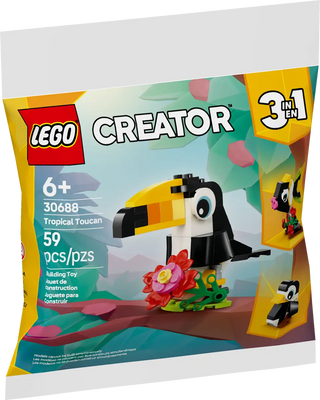 LEGO 30688 Creator Tropical Toucan 3 In 1