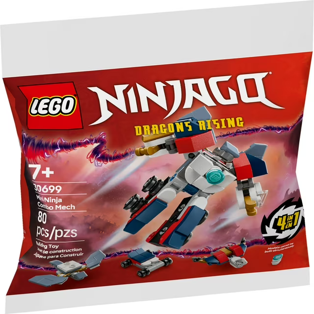 LEGO 30699 Ninjago Mini Ninja Combo Mech | 7 Bucks a Pop