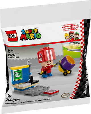 LEGO 30702 Mario Kart – Toad (Pit Crew)