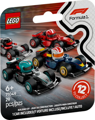 * LEGO Minifigures Formula 1 Collectible Race Car Blind Box (71049)