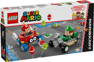LEGO 72034 Mario Kart Baby Mario vs. Baby Luigi