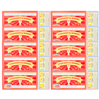 * Bundle of 10 Carnival Mystery Grail Scratch Cards