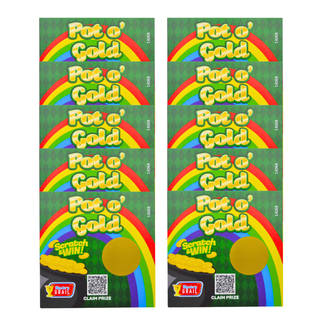 * Bundle of 10 "Pot O' Gold" Mystery Grail Scratch Cards