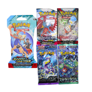 * Bundle of 5 Unopened Pokémon Scarlet and Violet Card Packs