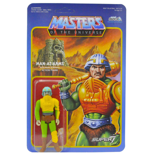 * ReAction Figures Masters of the Universe – Man-At-Arms Glow in the Dark
