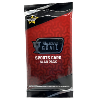 * Mystery Grail Sports Card Slab Pack