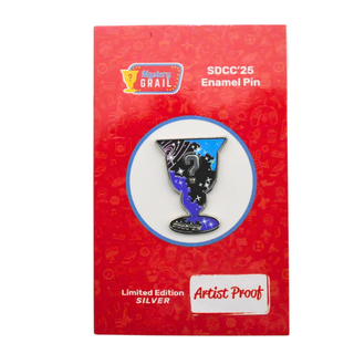 * Artist Proof Mystery Grail SDCC 2025 Silver Edition Enamel Pin