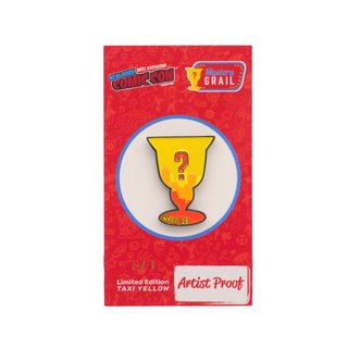 * Artist Proof Mystery Grail NYCC 2025 Taxi Yellow Enamel Pin /1 of 1 pieces