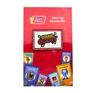 * Mystery Grail SDCC 2025 Grail Quest Enamel Pin