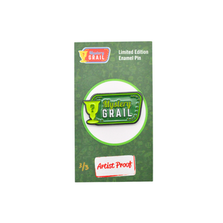 * Artist Proof Mystery Grail Logo Pin Green /3 pieces