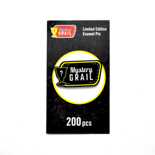 * Mystery Grail Logo Pin Black /200 pieces