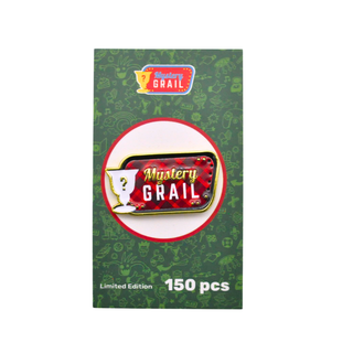 * Mystery Grail Logo Enamel Pin (Flannel) /150 pieces