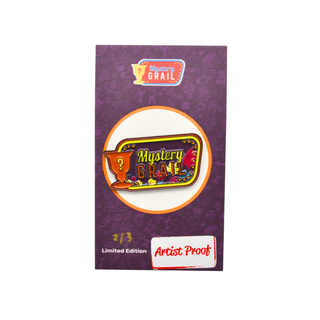 * Artist Proof Mystery Grail Logo Enamel Pin Fall – 7BAP Exclusive /1 of 3 pieces