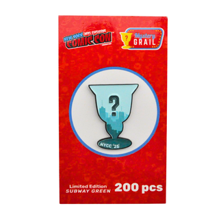 * Mystery Grail NYCC 2025 Subway Green Enamel Pin /200 pieces