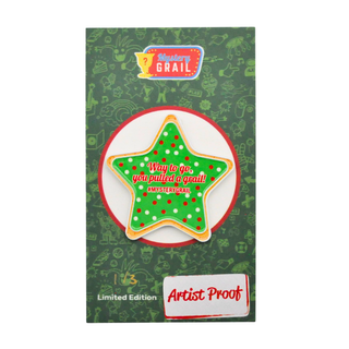 * Mystery Grail Artist Proof Grail Star Holiday Cookie Pin (Cookie) /150 pieces