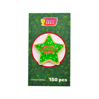 * Mystery Grail Star Enamel Pin Holiday Cookie /150 pieces