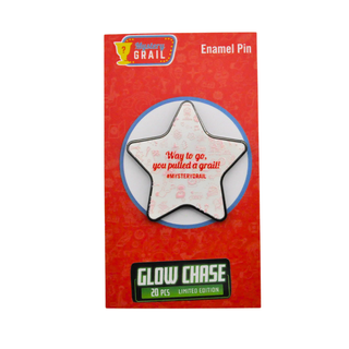 * Mystery Grail Star Enamel Pin (Glow in the Dark) – 20 pieces **Chase**
