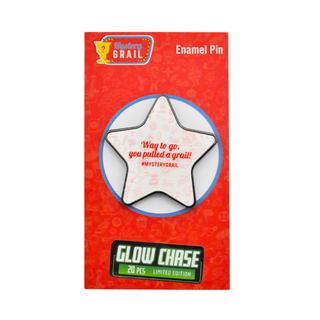 * Mystery Grail Star Enamel Pin Glow in the Dark /20 pieces **Chase**