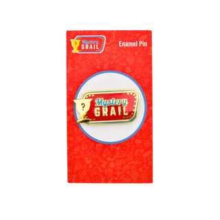 * Mystery Grail Logo Enamel Pin