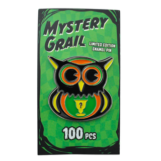 * Mystery Grail Owl Enamel Pin /100 pieces