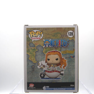 * Funko Pop! Nami with White Hobby Horse, Rides, One Piece 128 – 2025 Wondrous Convention Exclusive Vinyl Figure