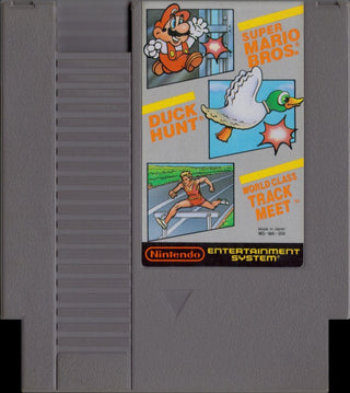 Loose NES Cart - Super Mario Bros/Duck Hunt/World Class Track Meet