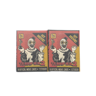 * Bundle of 2 Fright Rags Terrifier 2 Trading Card Packs (Sealed)