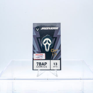 * Jason Signed Artist Proof Jasonverse Scream Ghostface Glow in the Dark Pin – 7BAP Exclusive /3 pieces **Chase**