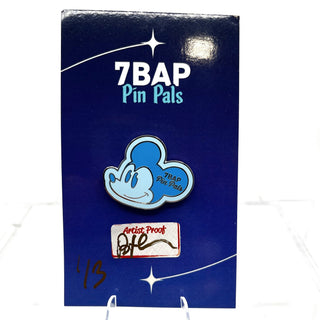 * Signed Artist Proof 7BAP Pin Pals Disney Mickey Mouse Pin