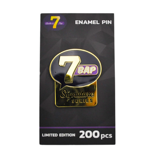 * 7BAP Signature Series Limited Edition Enamel Pin Set /200 pieces